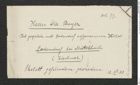 Seite 1, Eingelegte Notiz, Beilage 1 zu "Ladendorf" (NHMW-PRAE-BBB-77-Beilage-1)